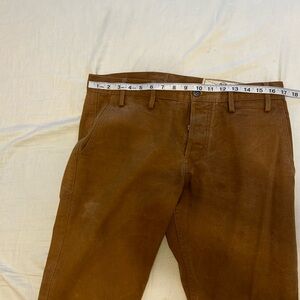 Rgt canvas pants slim fit